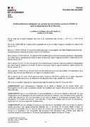2021-01-15 Arrêté préfectoral désignant les centres de vaccination en Gironde